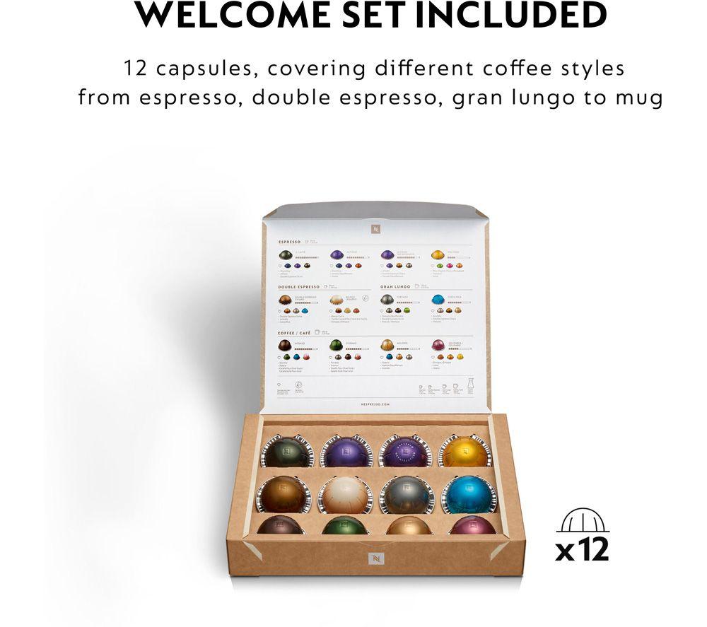 Cafetera inteligente NESPRESSO by Krups Vertuo Pop XN920440 - Blanco