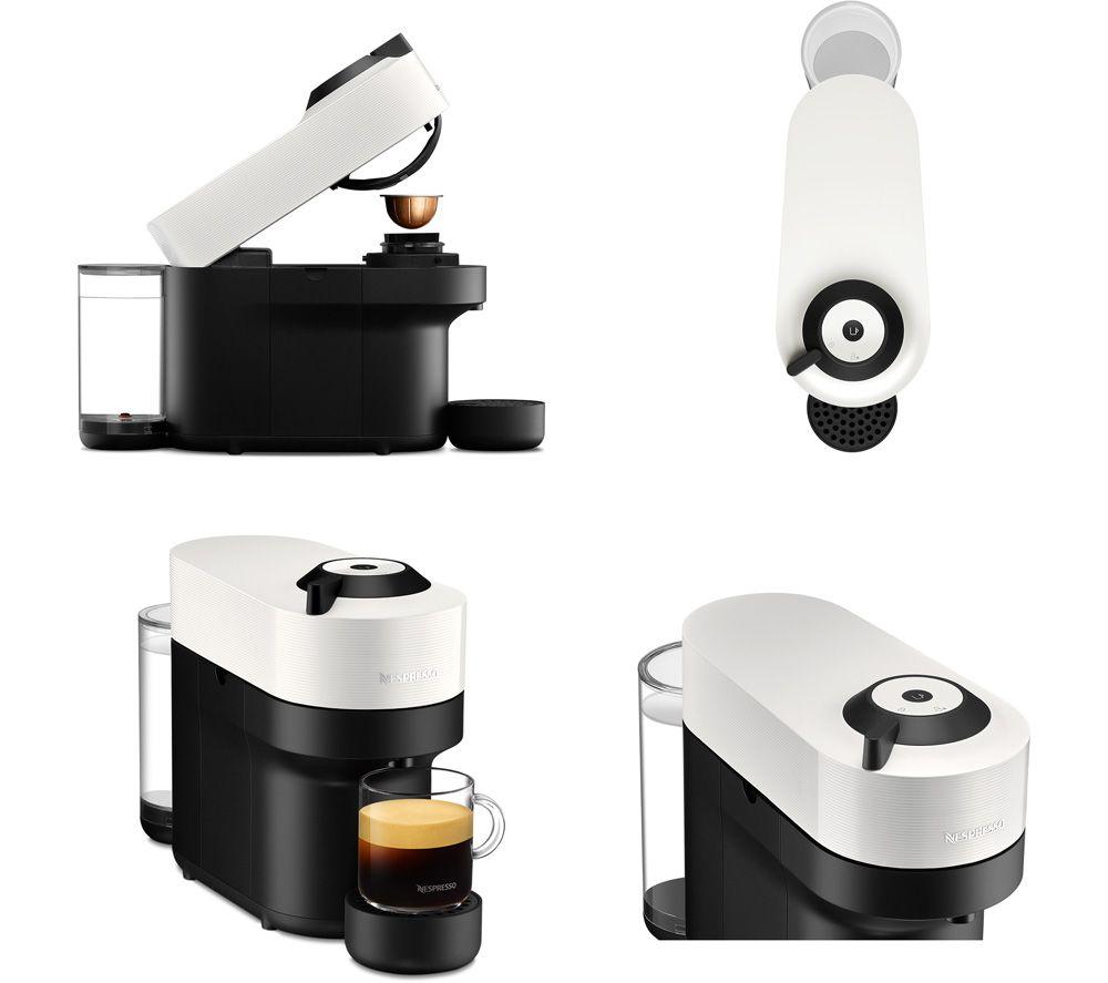 Cafetera inteligente NESPRESSO by Krups Vertuo Pop XN920440 - Blanco
