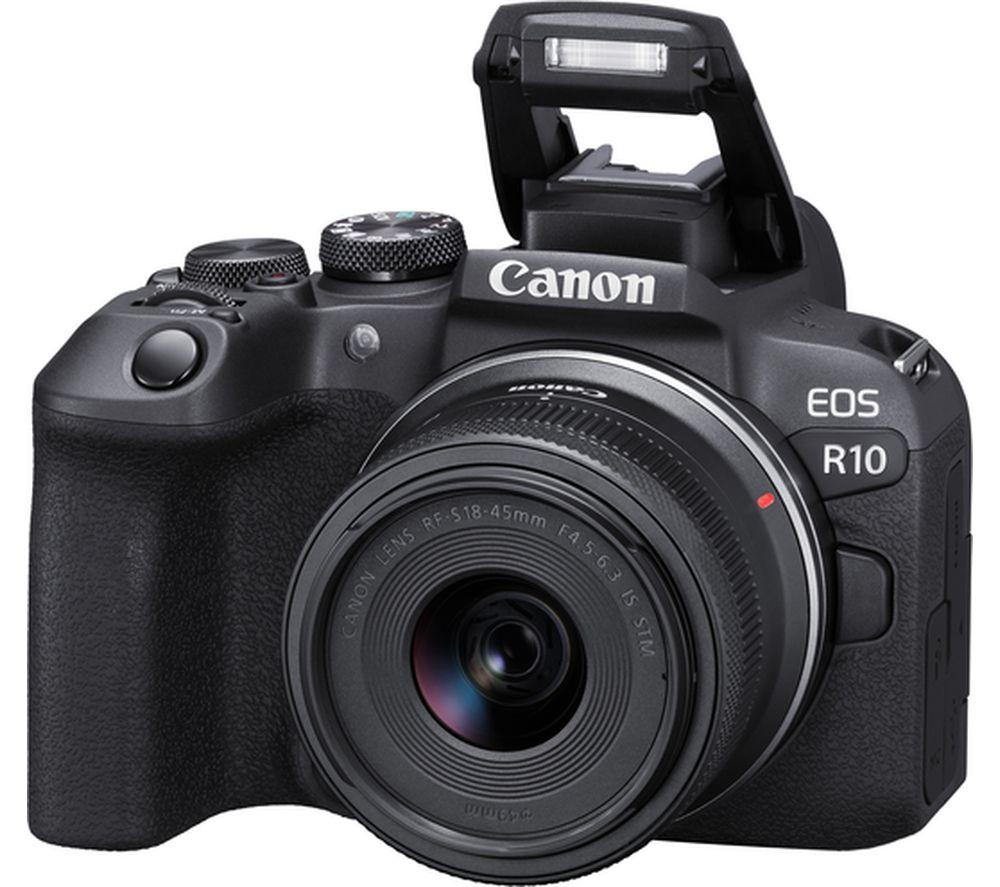 CANON EOS R10 Mirrorless Camera with RF-S 18-45 mm f/4.5-6.3 IS STM Lens