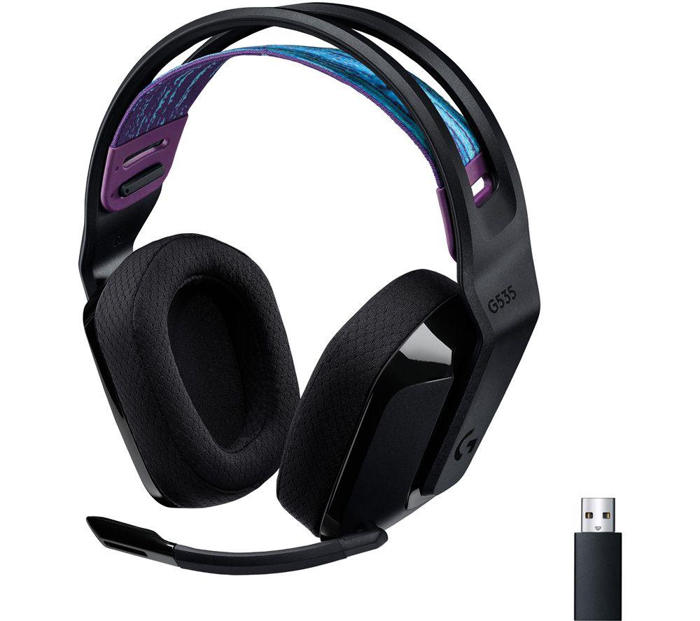 LOGITECH G535 LIGHTSPEED Wireless Gaming Headset - Black