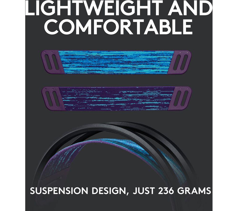 LOGITECH G535 LIGHTSPEED kabelloses Gaming-Headset – Schwarz