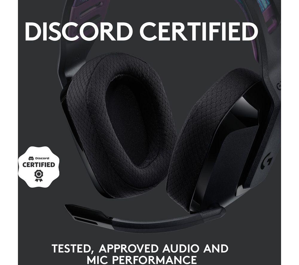 LOGITECH G535 LIGHTSPEED kabelloses Gaming-Headset – Schwarz