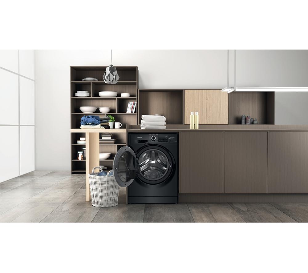 HOTPOINT NDB 9635 BS UK Lavadora-secadora de 9 kg - Negro