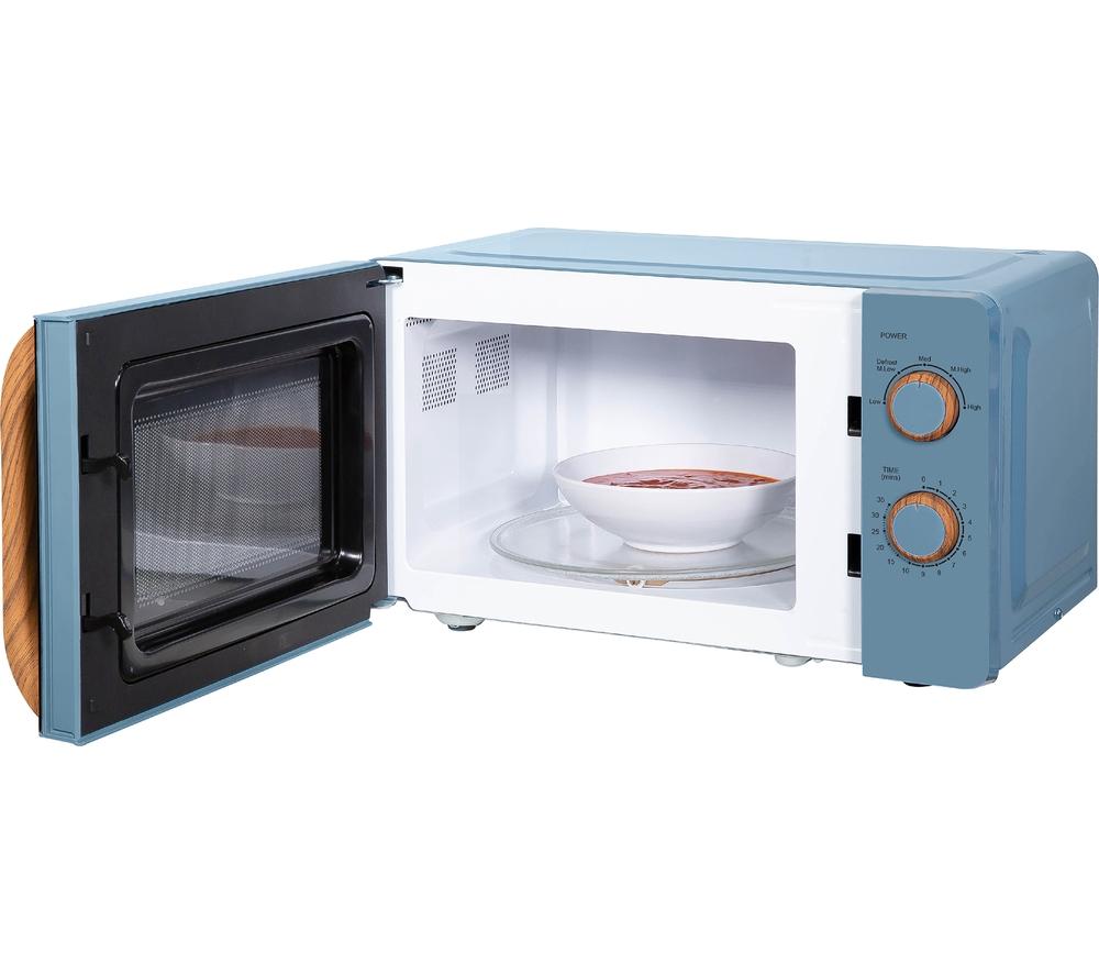 RUSSELL HOBBS Scandi RHMM713BL Solo Microwave - Blue
