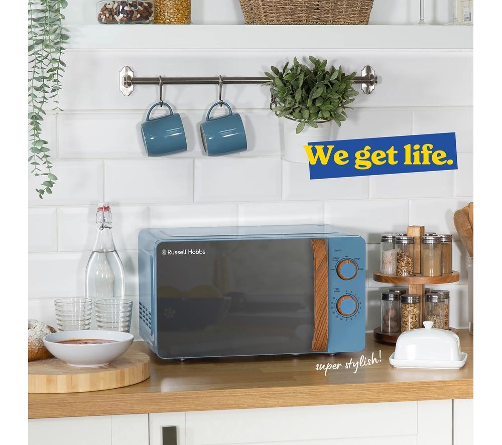 Microondas individual RUSSELL HOBBS Scandi RHMM713BL - Azul