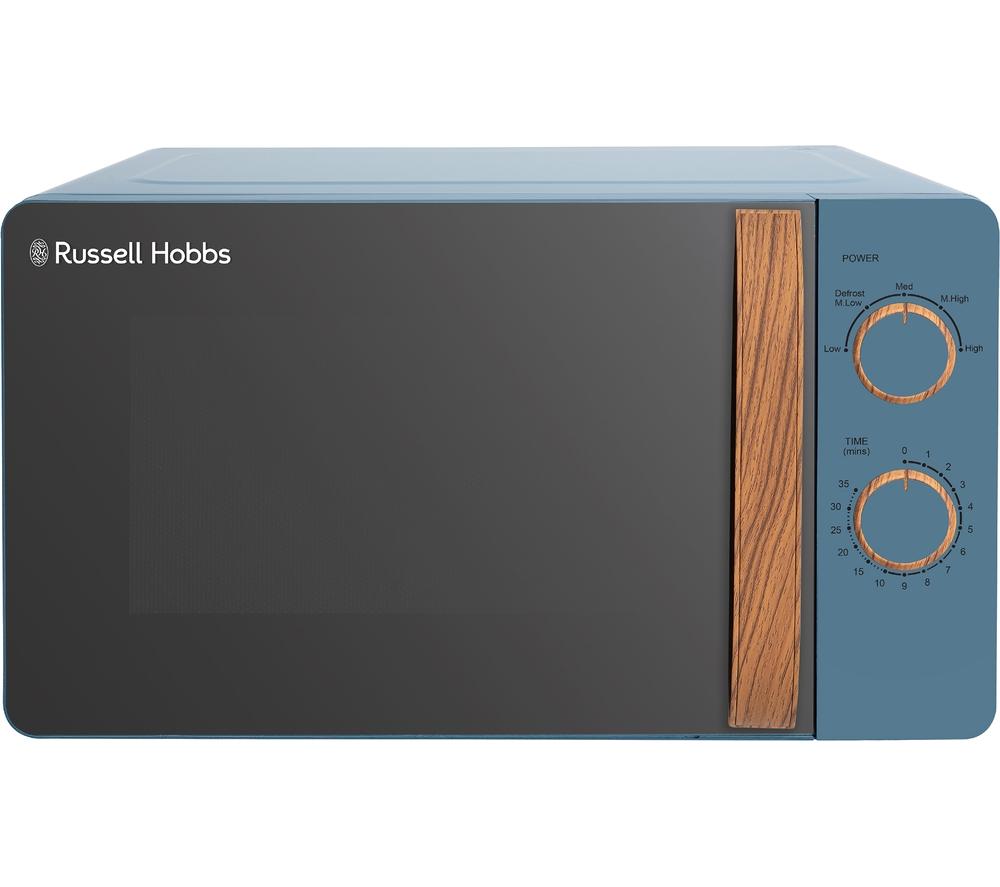 RUSSELL HOBBS Scandi RHMM713BL Solo Microwave - Blue