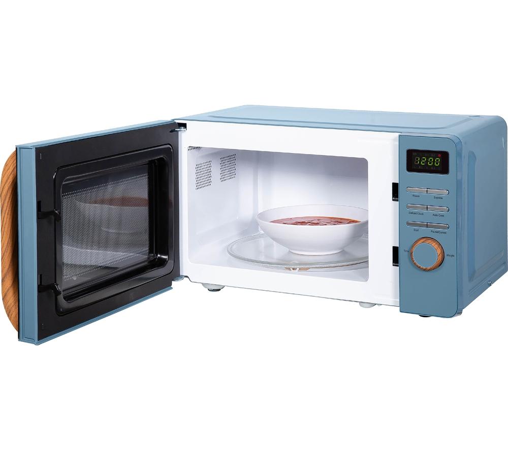 RUSSELL HOBBS Scandi RHMD714BL Solo Microwave - Blue