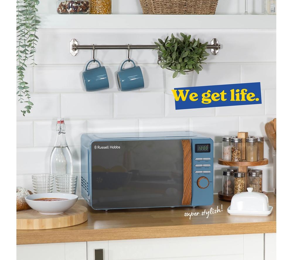 RUSSELL HOBBS Scandi RHMD714BL Microondas de Sobremesa - Azul