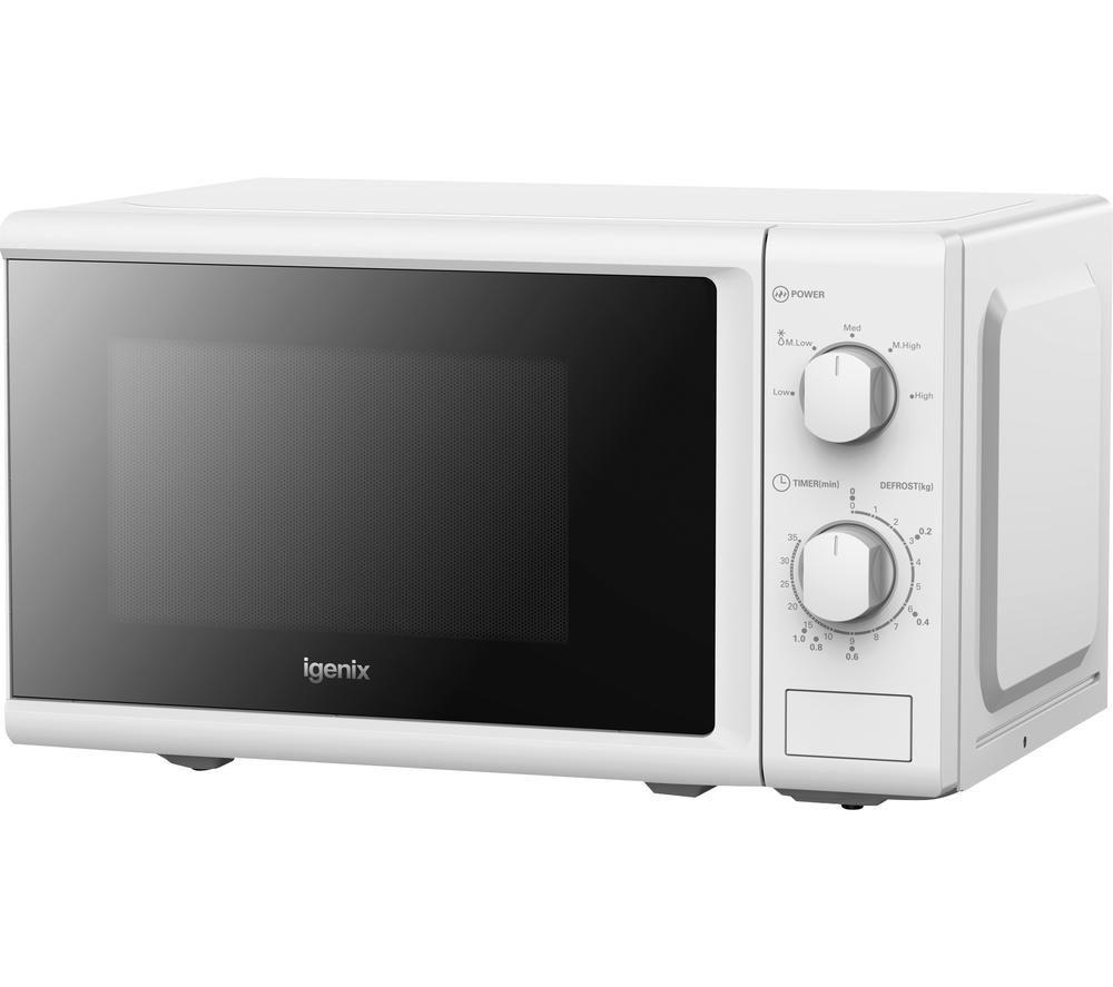 IGENIX IGM0820W Solo Microwave - White