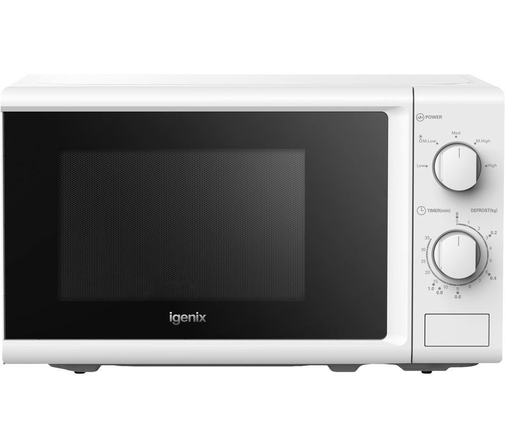 IGENIX IGM0820W Solo Microwave - White