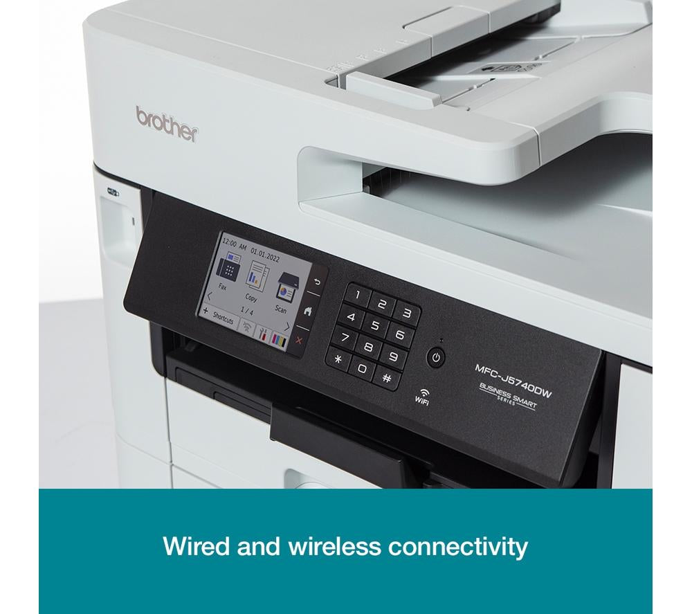 BROTHER MFCJ5740DW All-in-One Wireless A3 Inkjet Printer with Fax