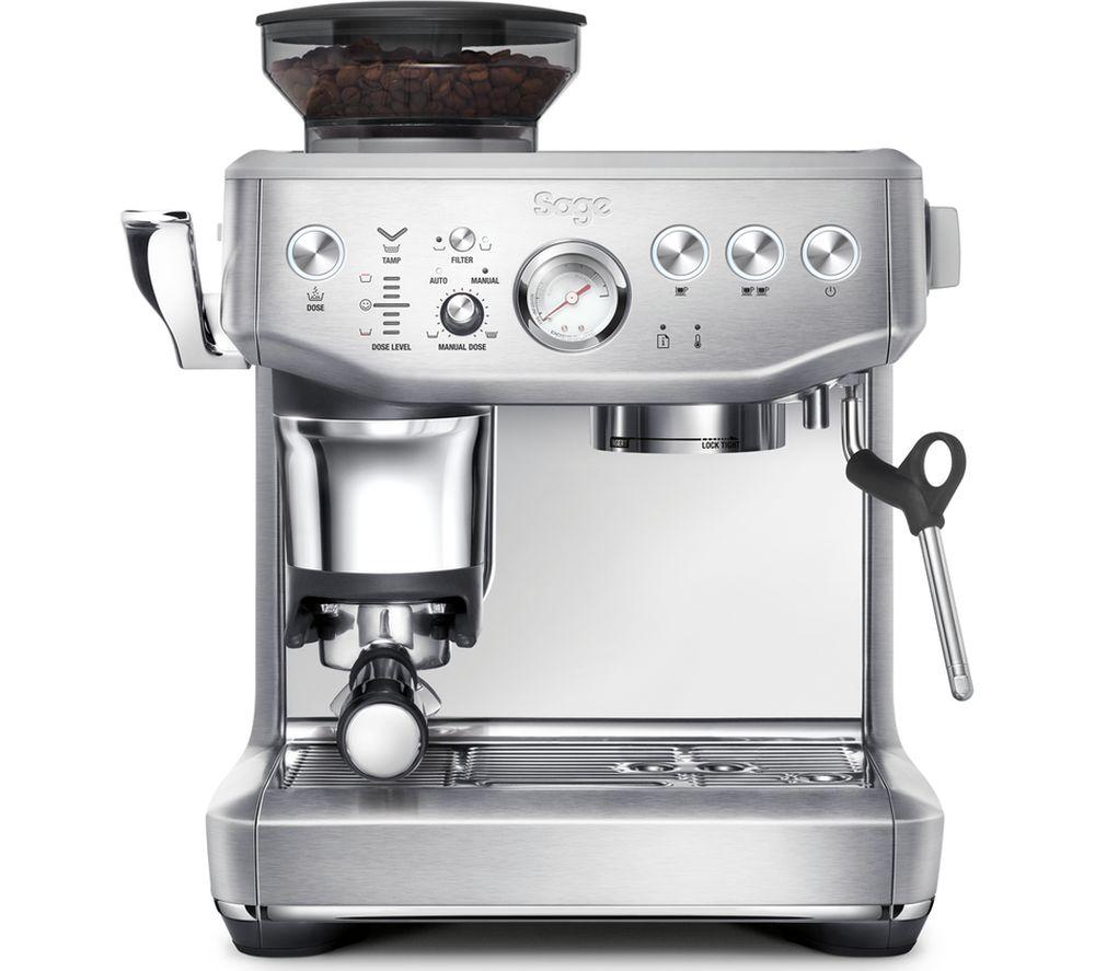 SAGE The Barista Express Impress SES876 Bean to Cup Coffee Machine - Stainless Steel