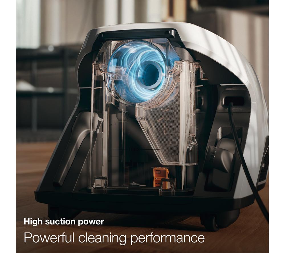 MIELE Blizzard CX1 Flex Cylinder Bagless Vacuum Cleaner - White