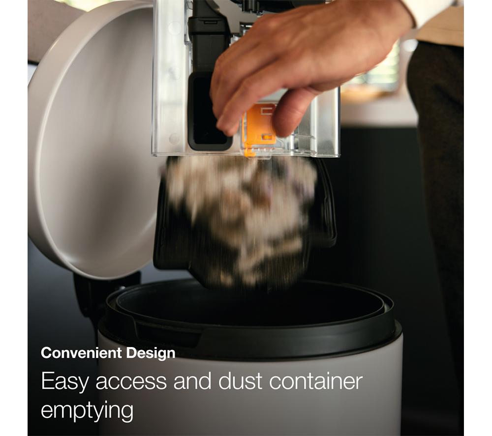 MIELE Blizzard CX1 Flex Cylinder Bagless Vacuum Cleaner - White