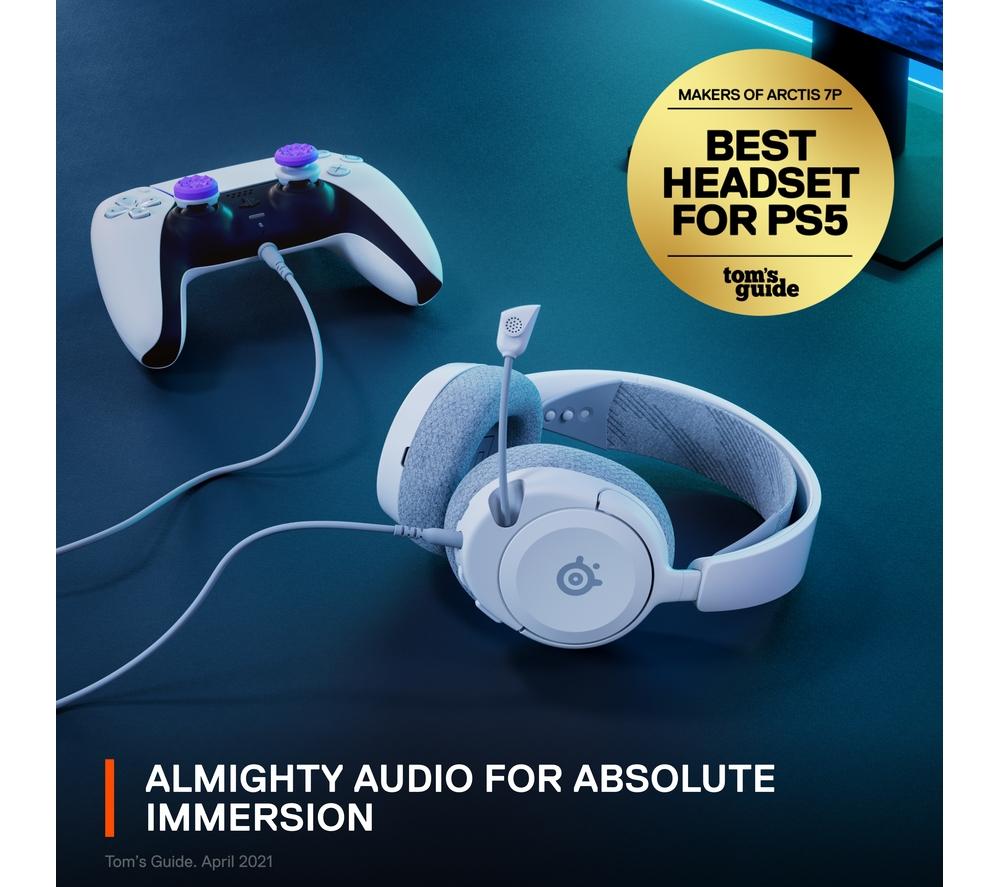 STEELSERIES Arctis Nova 1P Gaming Headset - White