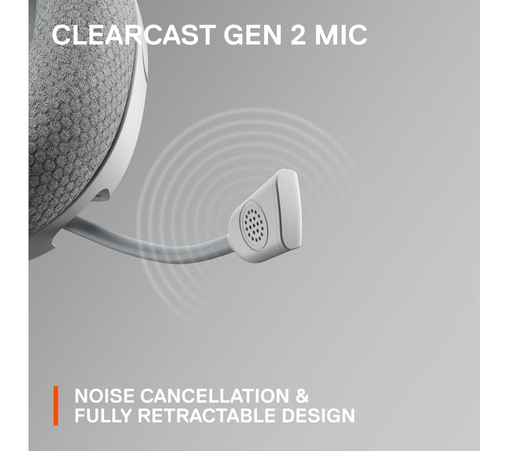 STEELSERIES Arctis Nova 1 Gaming Headset - White