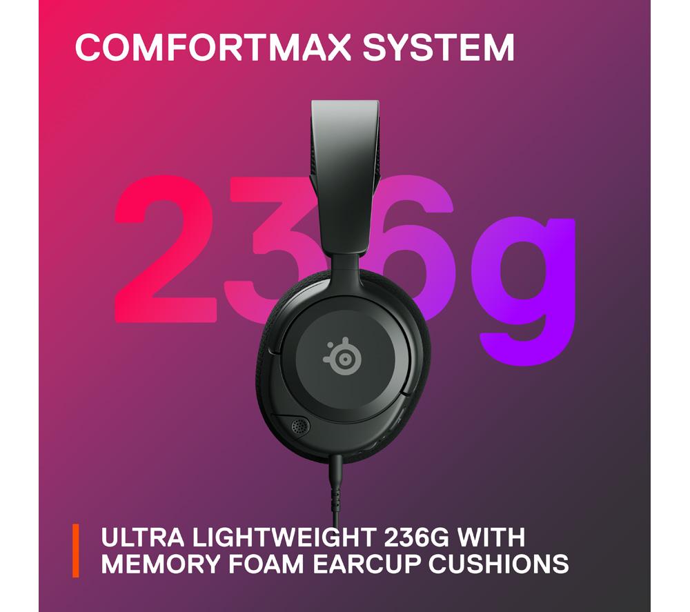 STEELSERIES Arctis Nova 1 Gaming-Headset – Schwarz