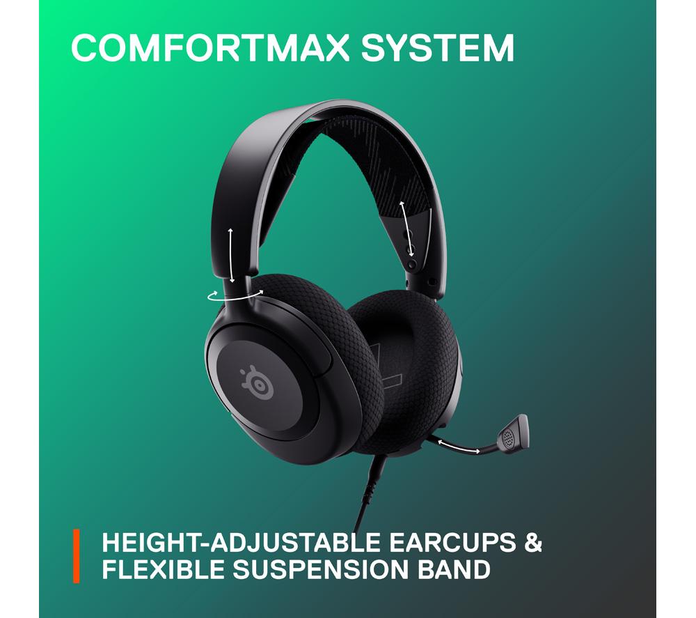STEELSERIES Arctis Nova 1 Gaming-Headset – Schwarz