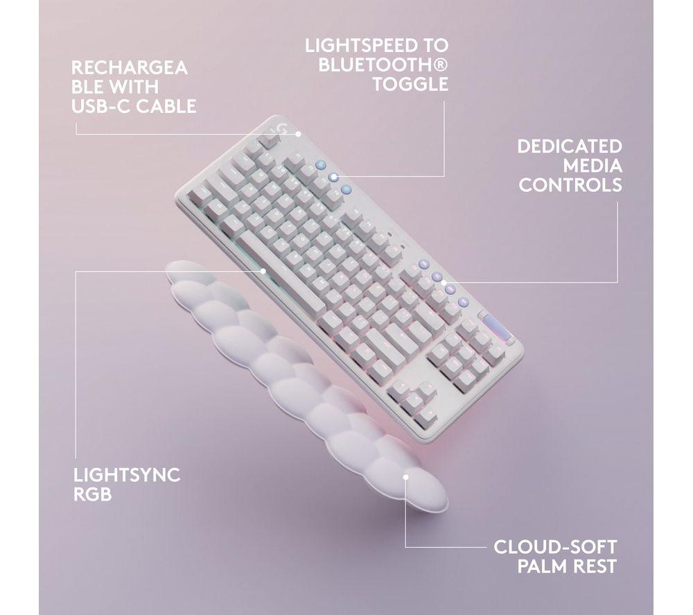 LOGITECH G715 Wireless Mechanical Gaming Keyboard - White