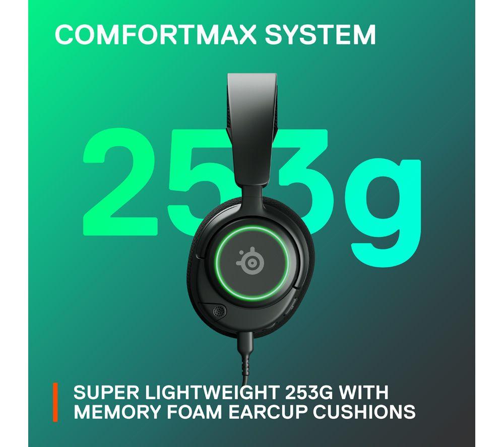 STEELSERIES Arctis Nova 3 7.1 Gaming-Headset - Schwarz