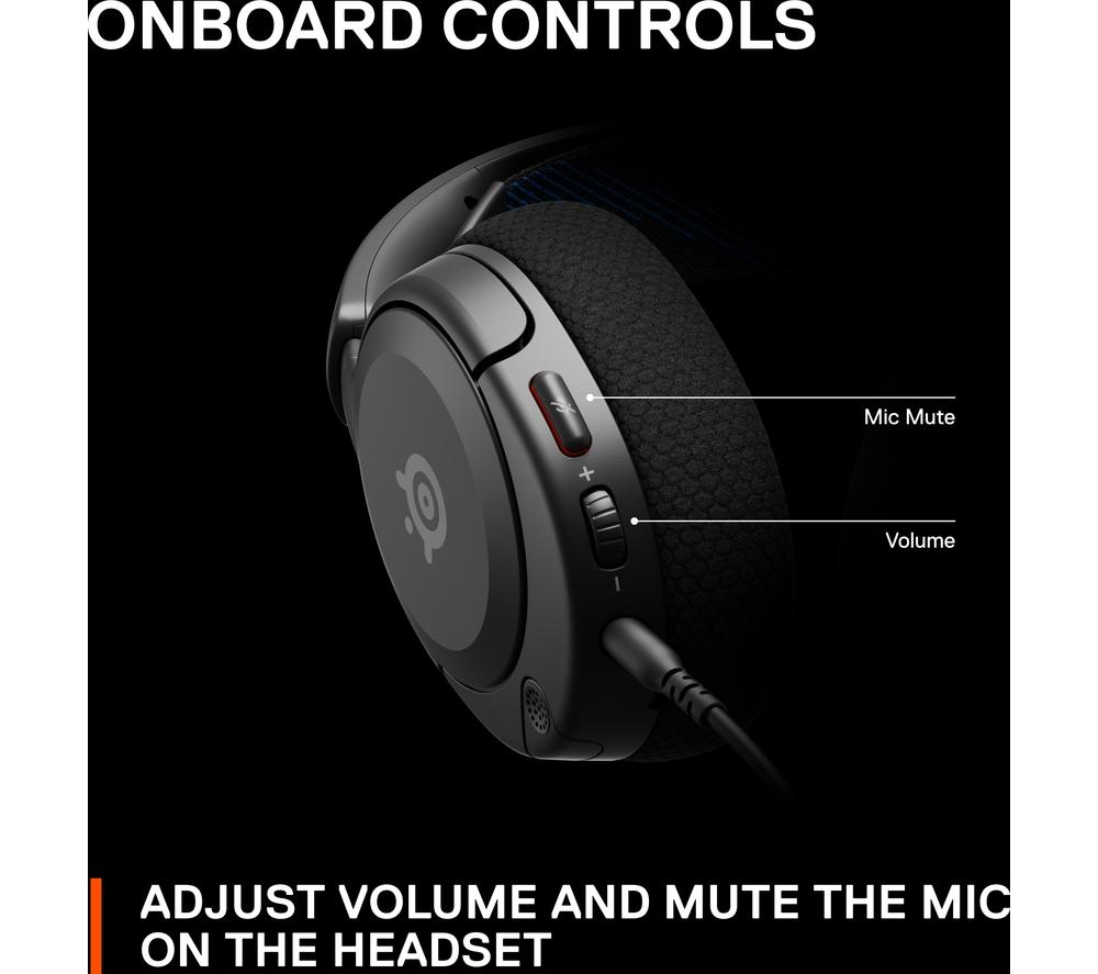 STEELSERIES Arctis Nova 1P Wired Console Gaming Headset - Black