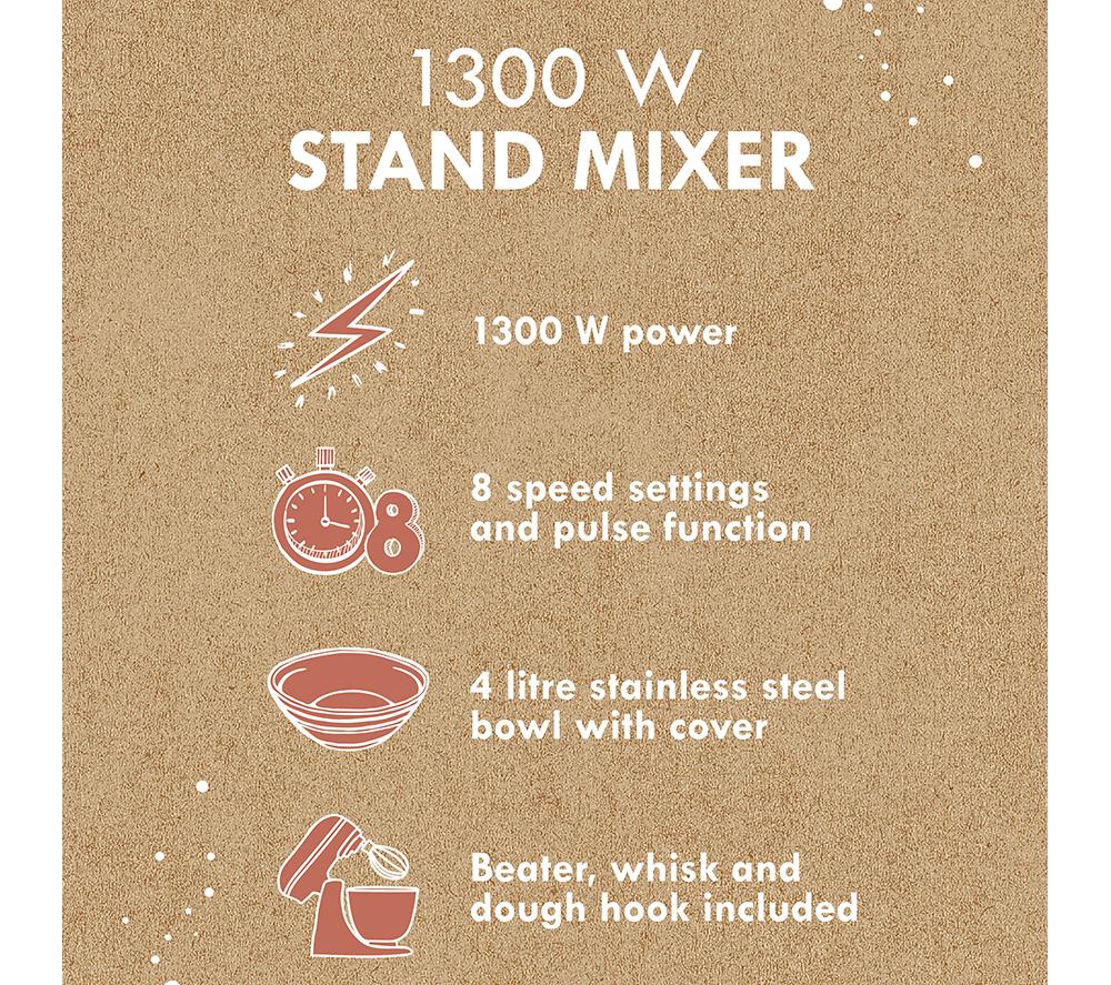 PROGRESS EK5234P Stand Mixer - Teal