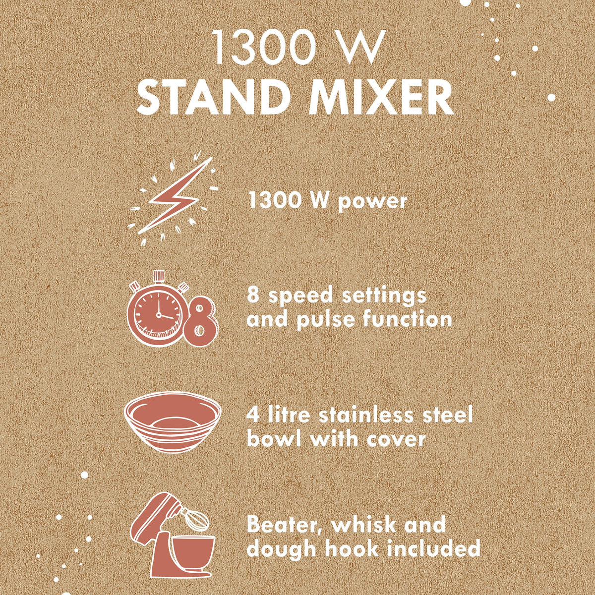 PROGRESS EK5234P Stand Mixer - Teal