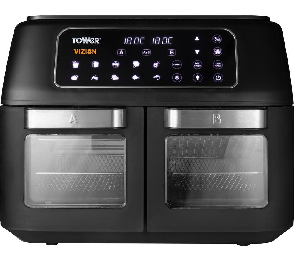 TOWER Vortx Vizion T17102 Air Fryer - Black