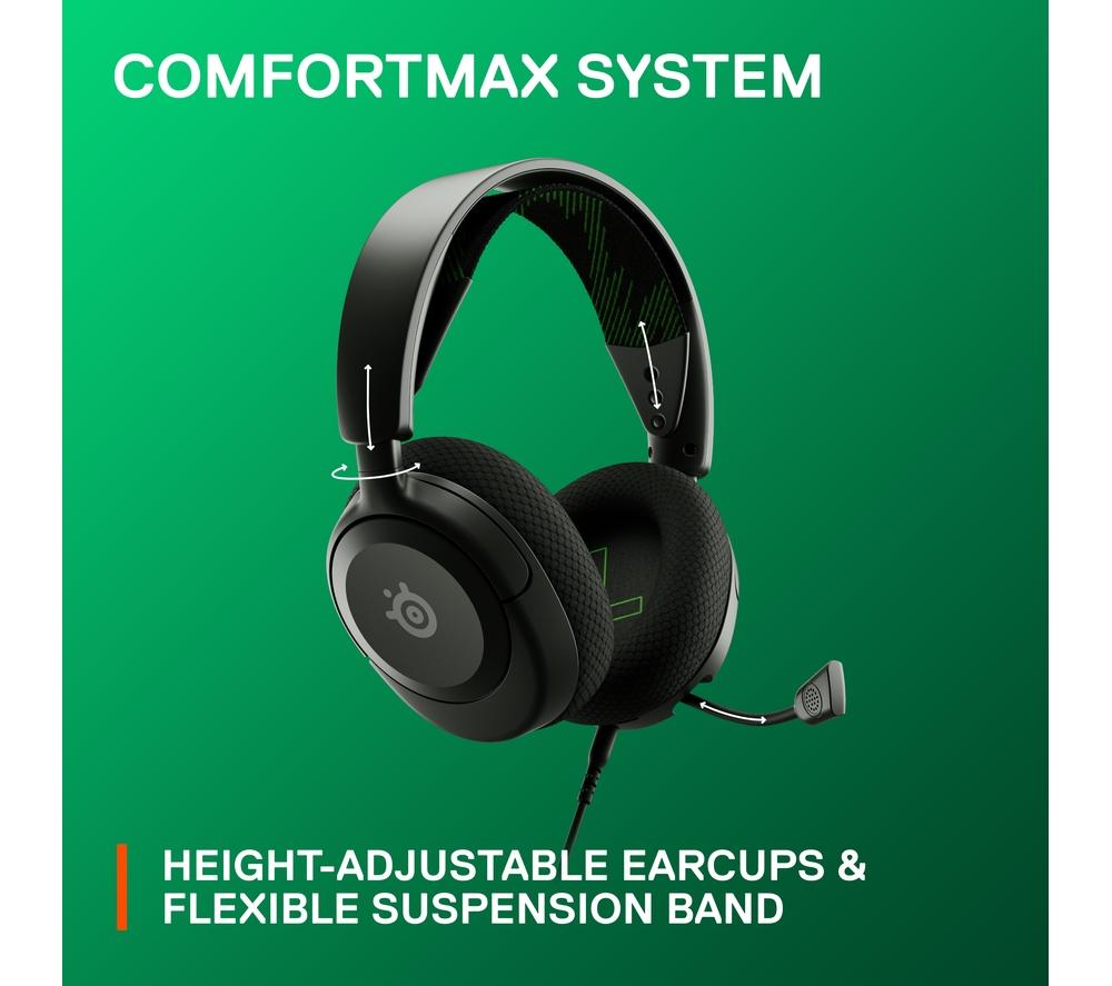 STEELSERIES Arctis Nova 1X 7.1 Gaming Headset - Black & Green