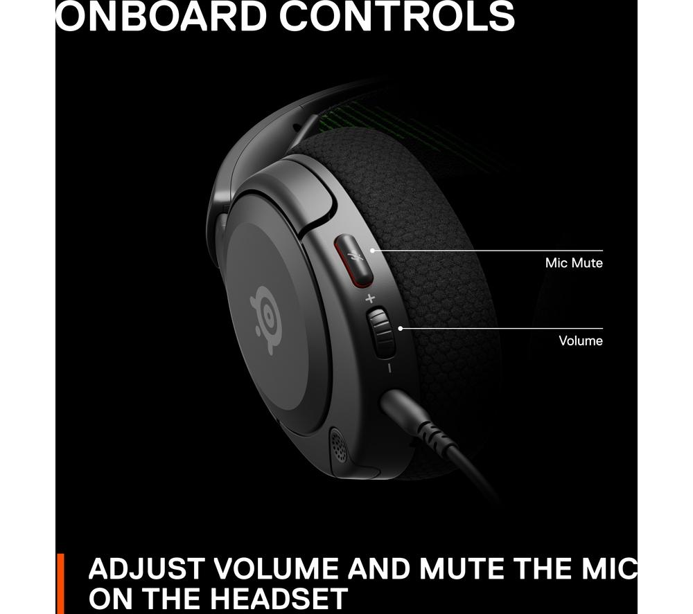 STEELSERIES Arctis Nova 1X 7.1 Gaming Headset - Black & Green