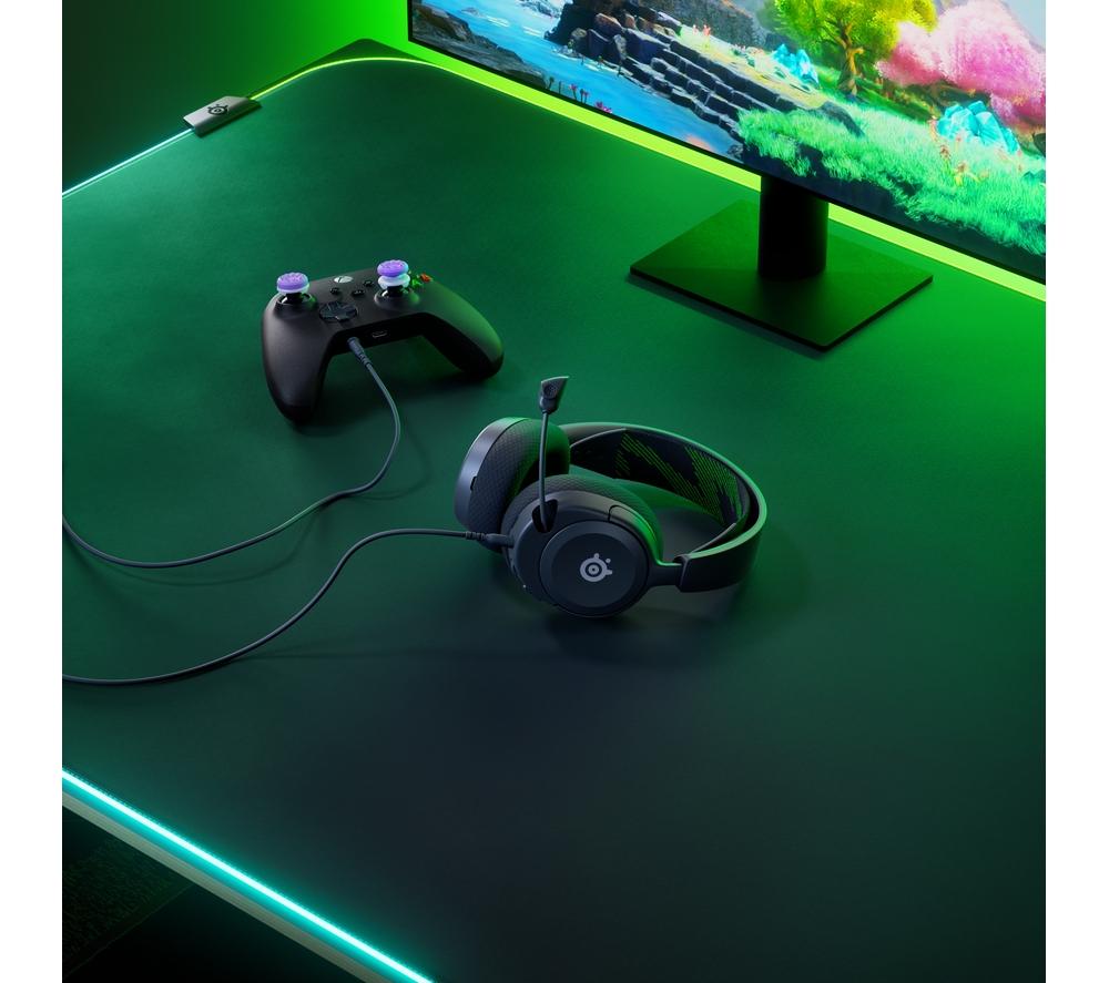STEELSERIES Arctis Nova 1X 7.1 Gaming Headset - Black & Green