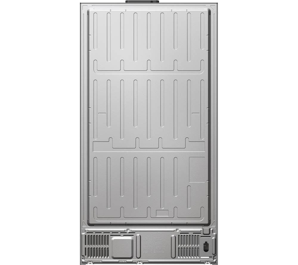 Frigorífico americano HAIER HSR5918DIMP - Acero Inoxidable Platino