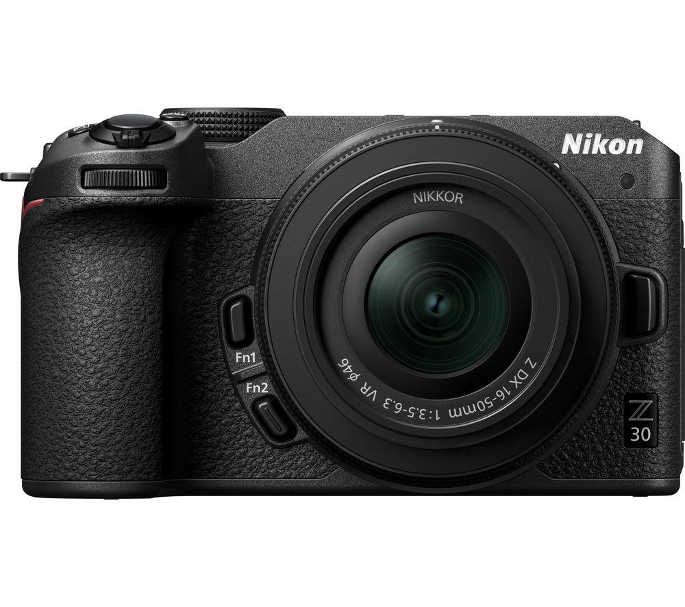 NIKON Z 30 Mirrorless Camera with NIKKOR Z DX 16-50 mm f/3.5-6.3 VR & 50-250 mm f/4.5-6.4 VR Lens