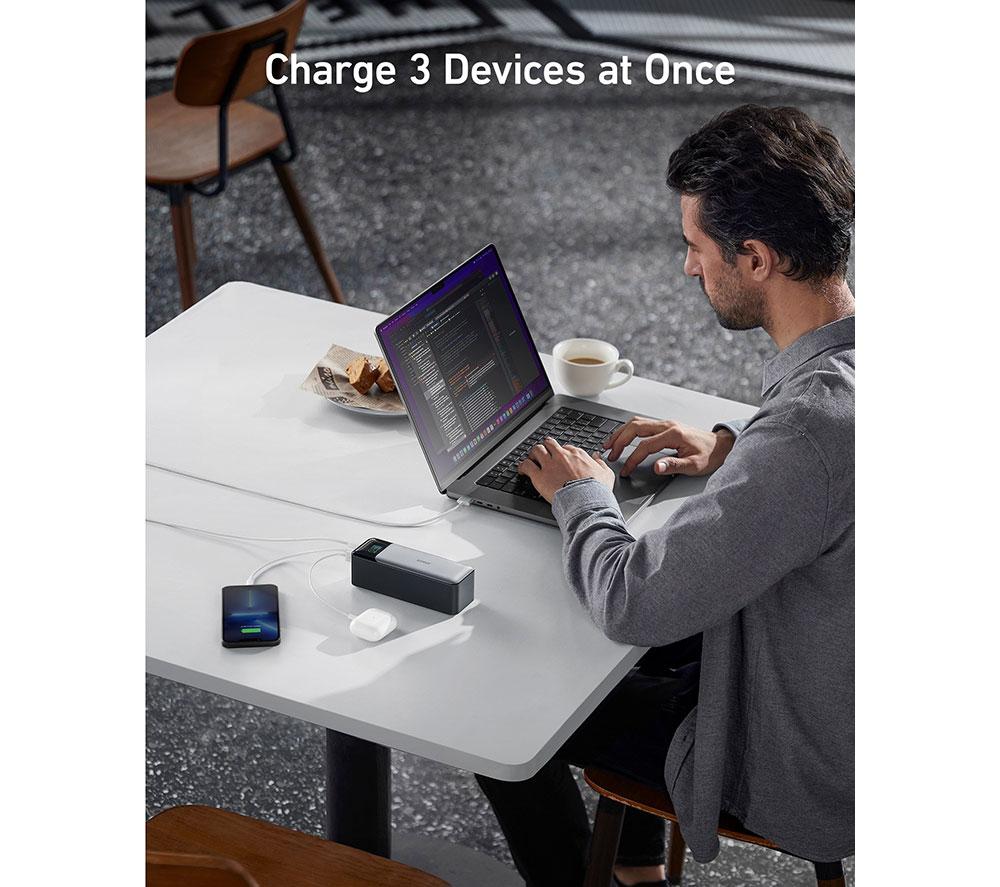 ANKER 24000 mAh 140W Portable Power Bank - Black