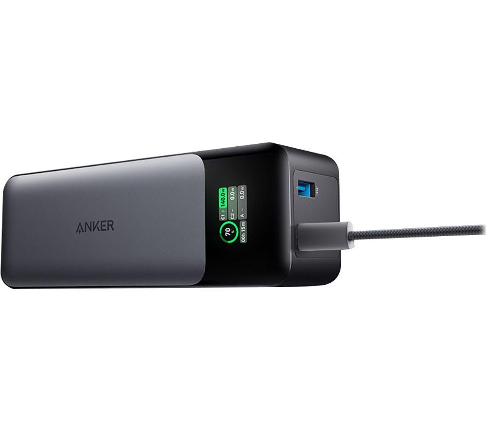 ANKER 24000 mAh 140W Portable Power Bank - Black
