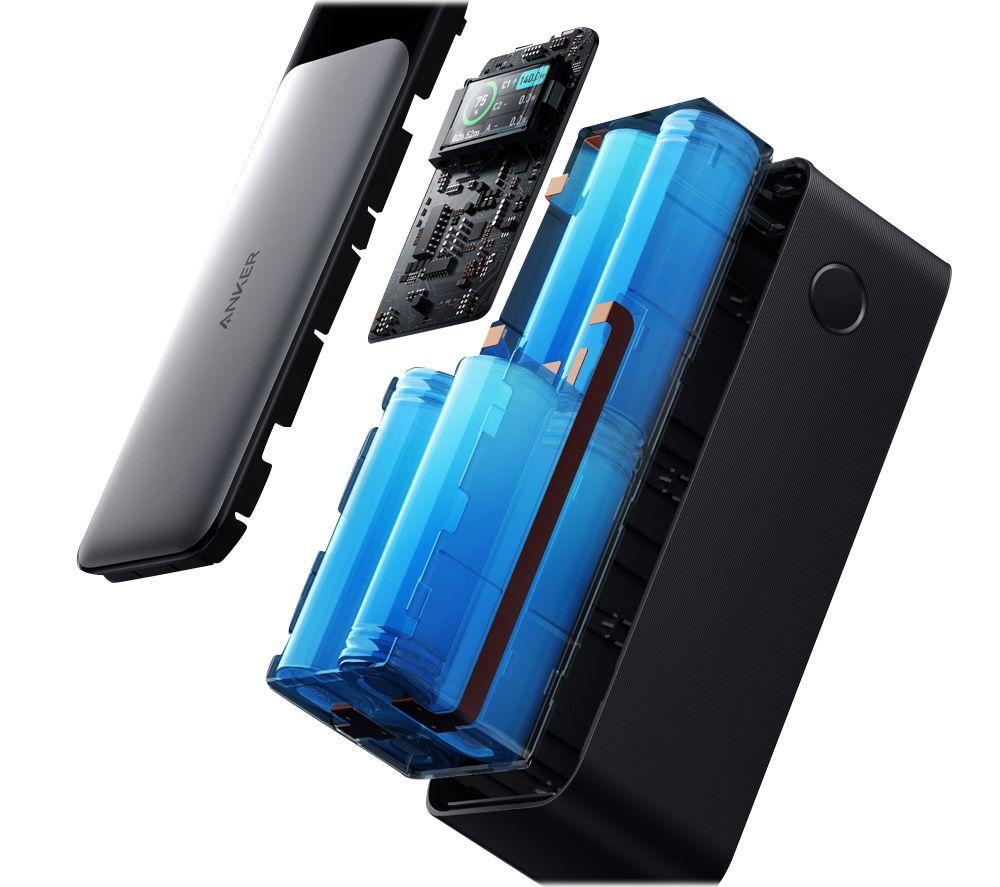 ANKER 24000 mAh 140W Portable Power Bank - Black