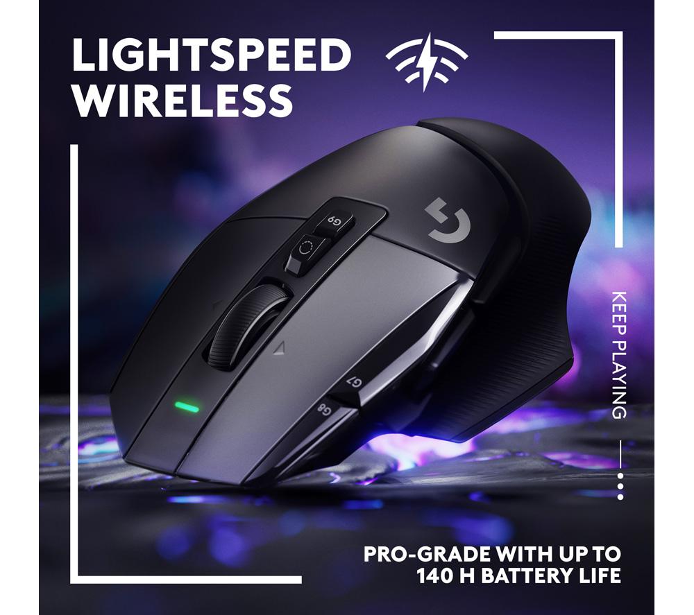 LOGITECH G502 X Lightspeed Wireless Optical Gaming Mouse - Black