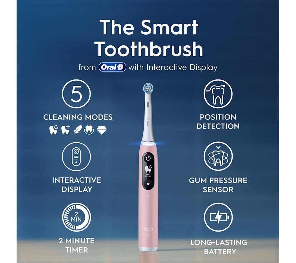 ORAL-B iO 6 Electric Toothbrush - Pink
