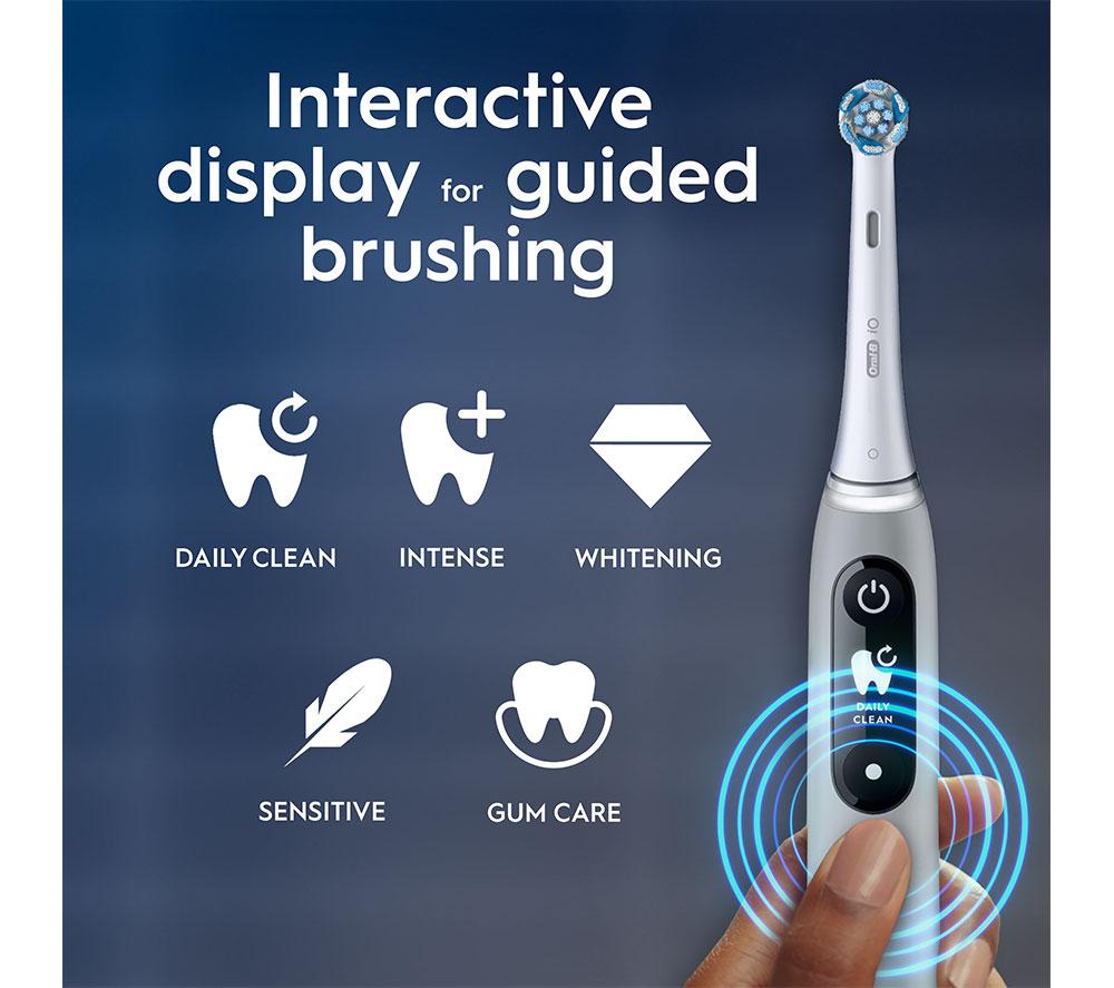 ORAL-B iO6 Electric Toothbrush & Travel Case - Grey Opal