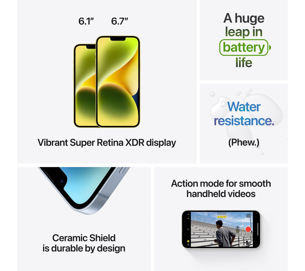 APPLE iPhone 14 - 128 GB, Starlight