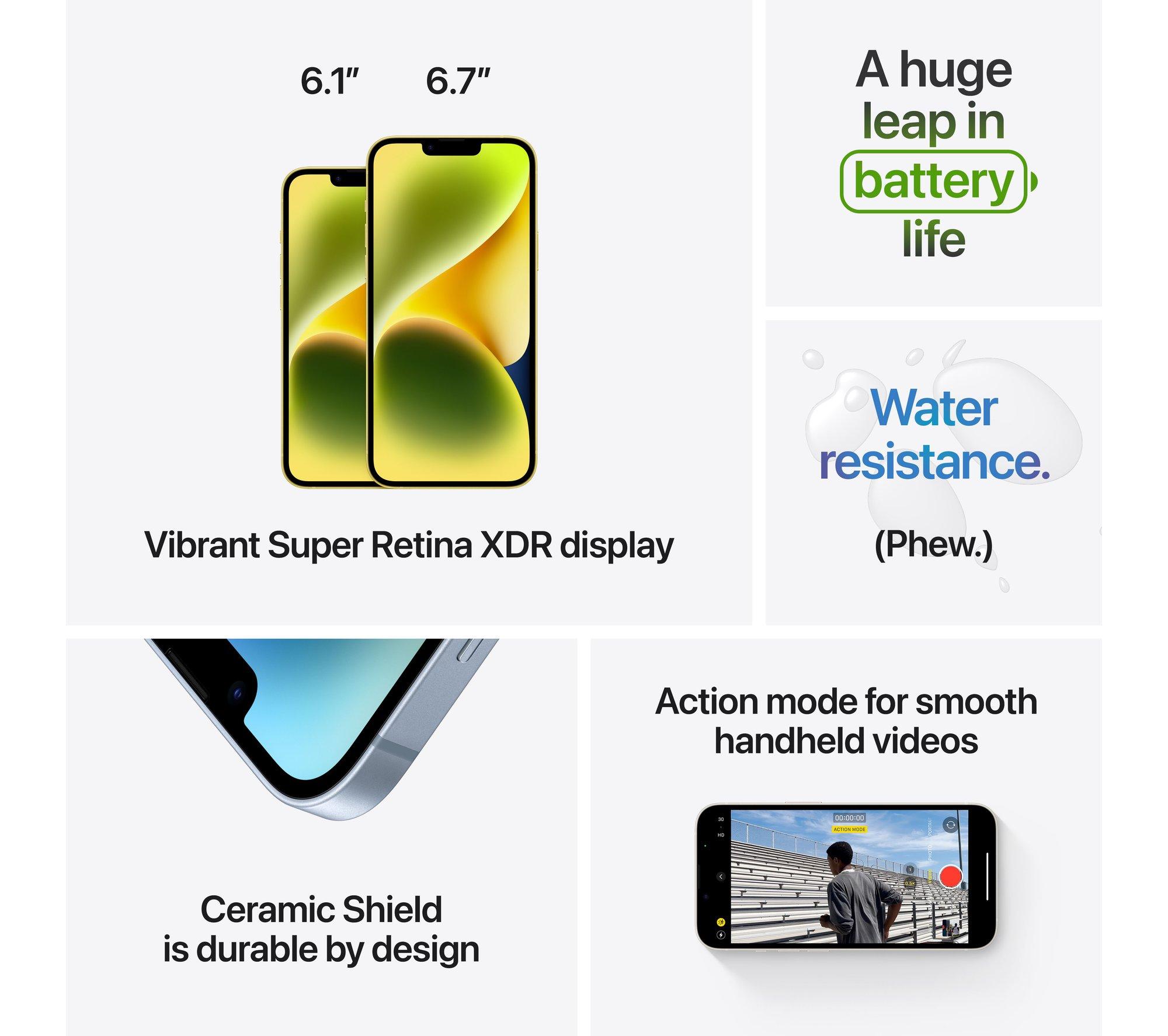 APPLE iPhone 14 - 128 GB, Starlight