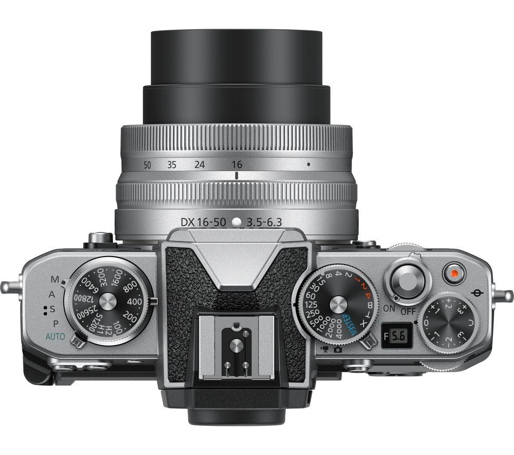 NIKON Z fc Mirrorless Camera with NIKKOR Z DX 16-50 mm f/3.5-6.3 VR Lens - Silver