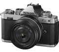 NIKON Z fc Mirrorless Camera with NIKKOR Z 28 mm f/2.8 SE Lens - Silver