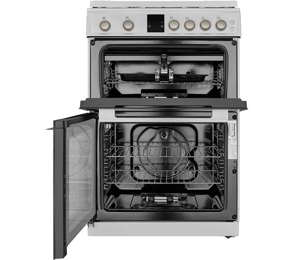 MONTPELLIER MDOG60LW Cocina de gas de 60 cm - Blanca y plateada