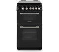 MONTPELLIER MDOG50LK 50 cm Gas Cooker - Black & Silver