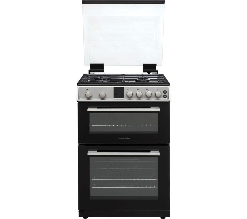 MONTPELLIER MDOG60LS 60 cm Gas Cooker - Silver