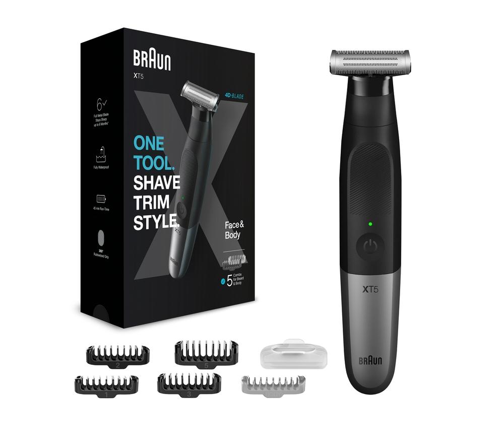 BRAUN Series X XT5100 Wet & Dry All-in-One Trimmer - Black