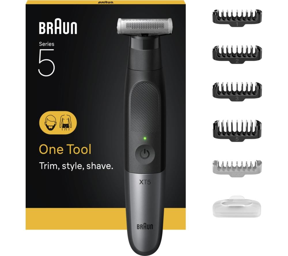 BRAUN Series X XT5100 Wet & Dry All-in-One Trimmer - Black