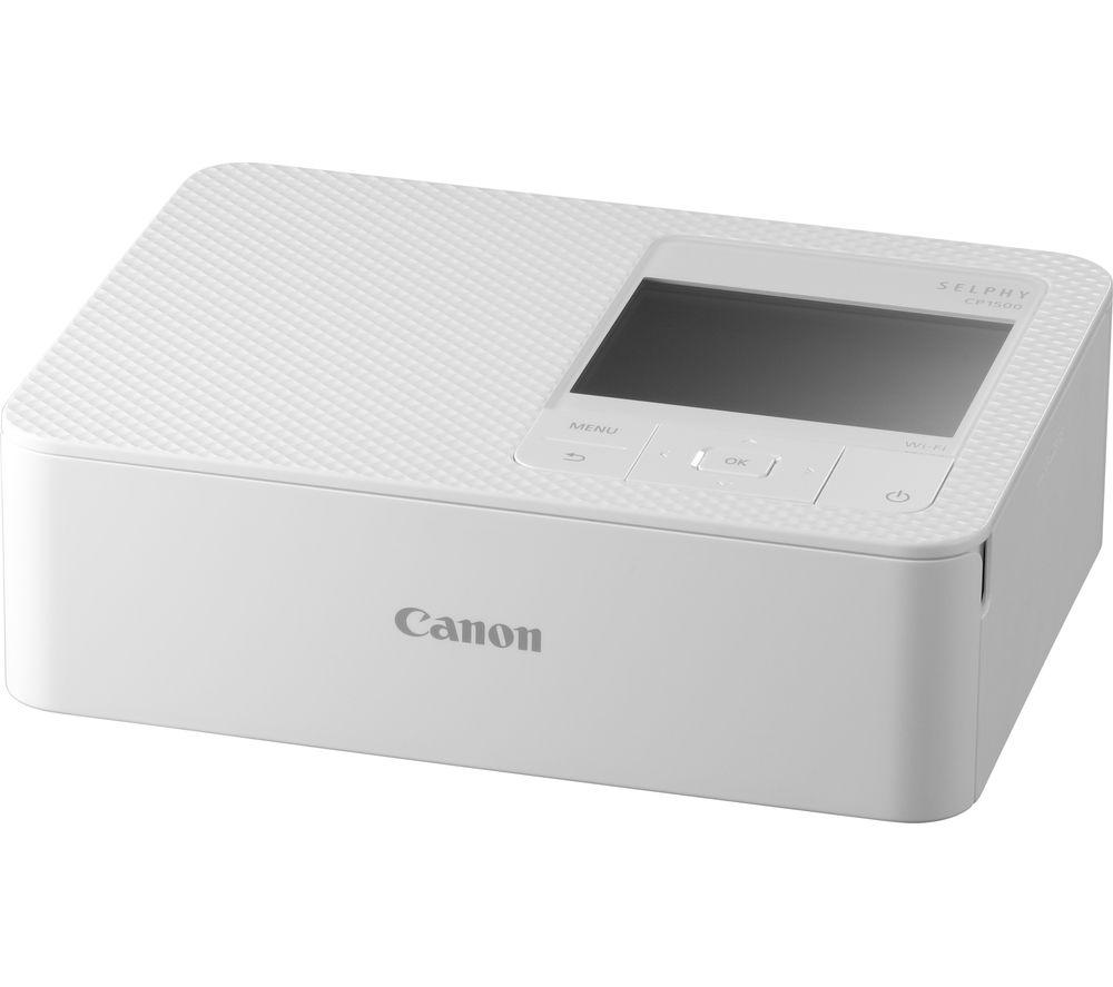 CANON SELPHY CP1500 Wireless Photo Printer - White