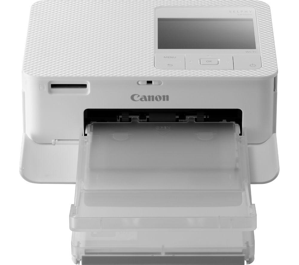CANON SELPHY CP1500 Wireless Photo Printer - White